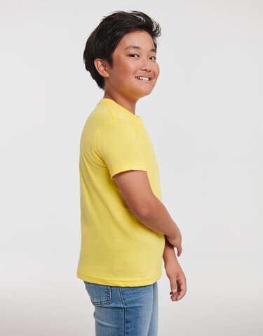 Russell Europe Kid`s Classic T-Shirt, Yellow, 2XL (152/11-12) bedrucken, Art.-Nr. 188006007