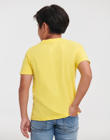 Russell Europe Kid`s Classic T-Shirt, Yellow, 2XL (152/11-12) bedrucken, Art.-Nr. 188006007