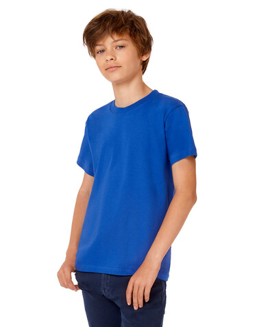 B &amp; C Exact 190/kids T-Shirt, Sky Blue, 3/4 (98/104) bedrucken, Art.-Nr. 188423203