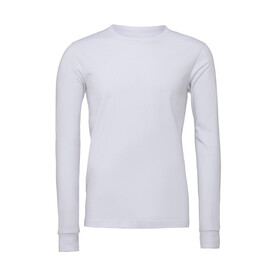Bella Unisex Jersey Long Sleeve Tee, White, XS bedrucken, Art.-Nr. 191060002 Bella Unisex Jersey Long Sleeve Tee, White, XS bedrucken, Art.-Nr. 191060002