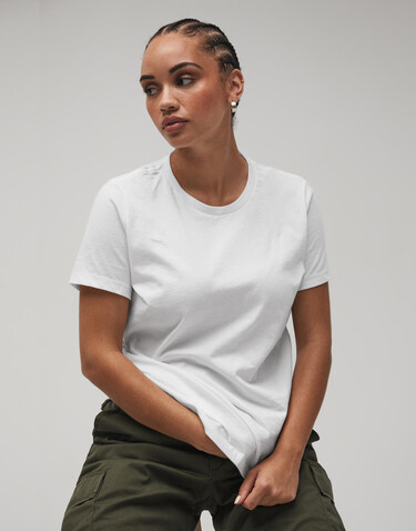 Bella Women`s Relaxed Jersey Short Sleeve Tee, Military Green, L bedrucken, Art.-Nr. 194065195