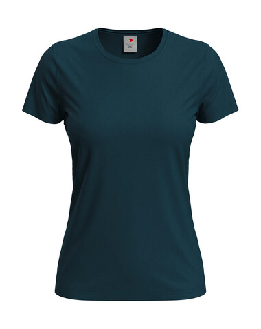 Stedman Classic-T Fitted Women, Marina Blue, L bedrucken, Art.-Nr. 196052075