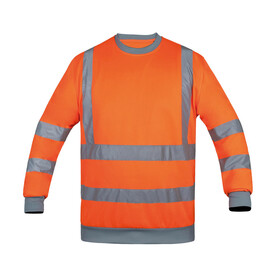 Korntex Hi-Vis Sweatshirt Limerick, Orange, S bedrucken, Art.-Nr. 200134102 Korntex Hi-Vis Sweatshirt Limerick, Orange, S bedrucken, Art.-Nr. 200134102