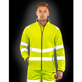 Result Recycled Printable Safety Softshell, Fluorescent Orange, S bedrucken, Art.-Nr. 209334051 Result Recycled Printable Safety Softshell, Fluorescent Orange, S bedrucken, Art.-Nr. 209334051