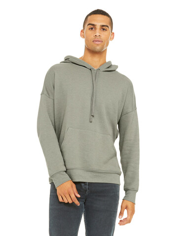 Bella Unisex Sponge Fleece Pullover DTM Hoodie, Heather Stone, XS bedrucken, Art.-Nr. 212060092