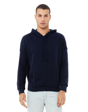 Bella Unisex Sponge Fleece Pullover DTM Hoodie, Navy, XS bedrucken, Art.-Nr. 212062002