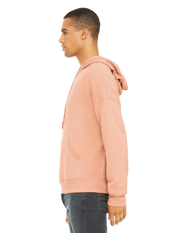 Bella Unisex Sponge Fleece Pullover DTM Hoodie, Heather Stone, XS bedrucken, Art.-Nr. 212060092