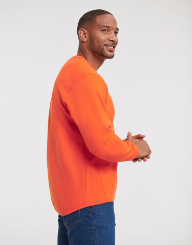 Russell Europe Workwear Set-In Sweatshirt, Orange, L bedrucken, Art.-Nr. 213004105