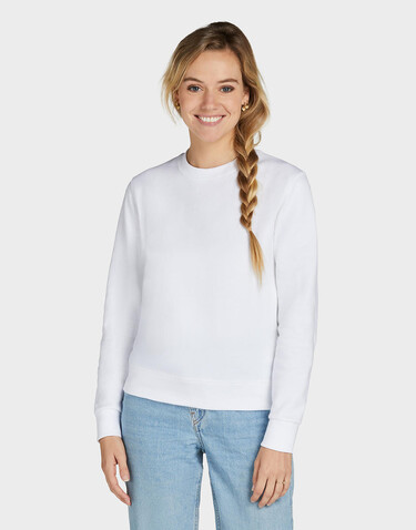 SG Crew Neck Sweatshirt Women, Light Oxford, XS bedrucken, Art.-Nr. 220527192