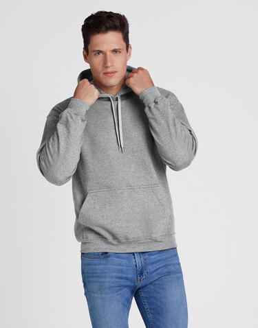 Gildan Softstyle Midweight Fleece Adult Hoodie, Black, M bedrucken, Art.-Nr. 221091013