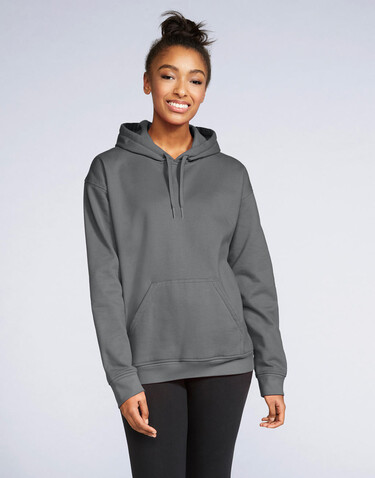 Gildan Softstyle Midweight Fleece Adult Hoodie, Red, 2XL bedrucken, Art.-Nr. 221094006