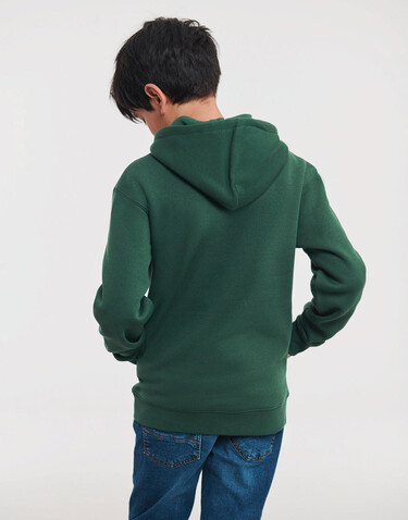 Russell Europe Kids` Authentic Hooded Sweat, Black, S (104/3-4) bedrucken, Art.-Nr. 239001013