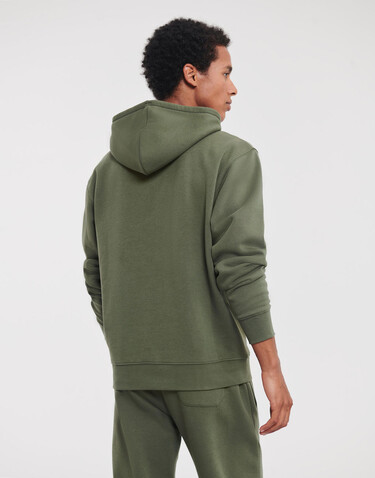 Russell Europe Men`s Authentic Hooded Sweat, Convoy Grey, L bedrucken, Art.-Nr. 265001275