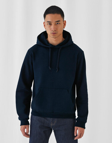 B &amp; C ID.003 Cotton Rich Hooded Sweatshirt, Navy, XS bedrucken, Art.-Nr. 275422002