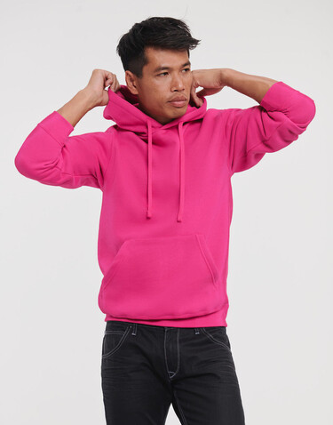 Russell Europe Hooded Sweatshirt, Fuchsia, L bedrucken, Art.-Nr. 276004395