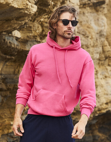 Fruit of the Loom Classic Hooded Sweat, Heather Green, XL bedrucken, Art.-Nr. 276015156
