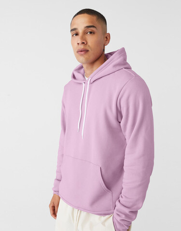 Bella Unisex Poly-Cotton Pullover Hoodie, Lilac, S bedrucken, Art.-Nr. 276063423