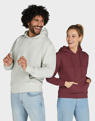 SG Hooded Sweatshirt Men, Light Oxford, 5XL bedrucken, Art.-Nr. 276527190