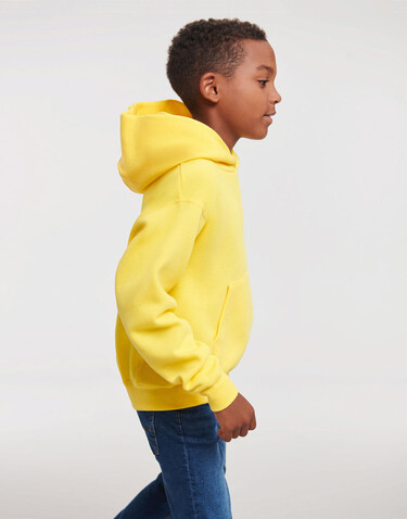 Russell Europe Kids` Hooded Sweat, Bottle Green, M (116/5-6) bedrucken, Art.-Nr. 278005404