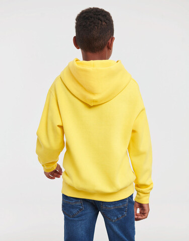 Russell Europe Kids` Hooded Sweat, Bottle Green, M (116/5-6) bedrucken, Art.-Nr. 278005404