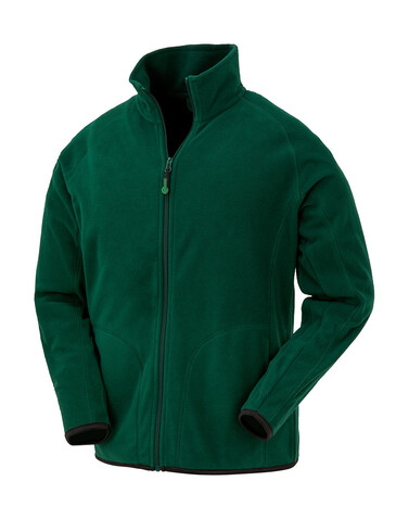 Result Recycled Microfleece Jacket, Forest Green, XL bedrucken, Art.-Nr. 284335416