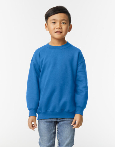 Gildan Heavy Blend Youth Crewneck Sweat, Maroon, XS (104/110) bedrucken, Art.-Nr. 288094452