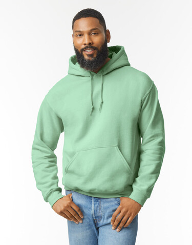Gildan Heavy Blend Adult Hooded Sweatshirt, Black, 4XL bedrucken, Art.-Nr. 290091019