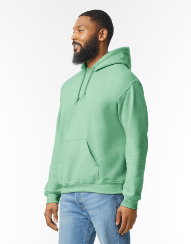 Gildan Heavy Blend Adult Hooded Sweatshirt, Charcoal, M bedrucken, Art.-Nr. 290091304