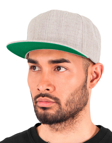 Yupoong Classic Snapback Cap, Natural, One Size bedrucken, Art.-Nr. 300730080