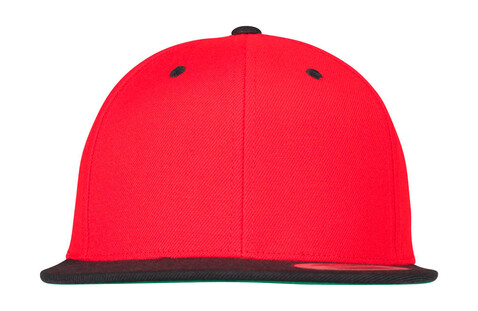 Yupoong Classic Snapback 2-Tone Cap, Red/Black, One Size bedrucken, Art.-Nr. 301734510