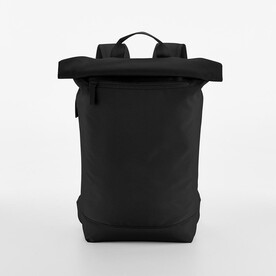 Bag Base Simplicity Roll-Top Backpack Lite, Black, One Size bedrucken, Art.-Nr. 302291010 Bag Base Simplicity Roll-Top Backpack Lite, Black, One Size bedrucken, Art.-Nr. 302291010