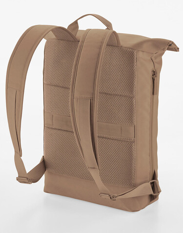 Bag Base Simplicity Roll-Top Backpack Lite, Black, One Size bedrucken, Art.-Nr. 302291010