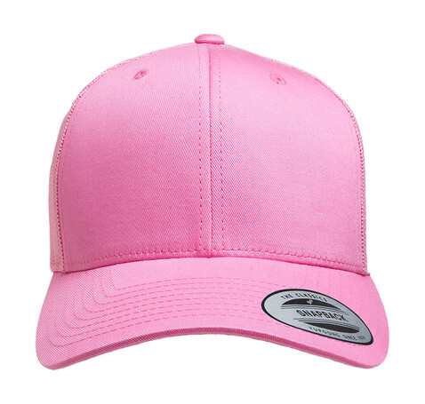 Yupoong Retro Trucker, Pink, One Size bedrucken, Art.-Nr. 306734190