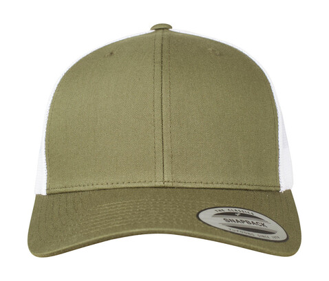 Yupoong Retro Trucker 2-Tone, Buck/White, One Size bedrucken, Art.-Nr. 307737620
