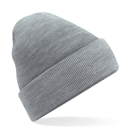 Beechfield Original Cuffed Beanie, Ash, One Size bedrucken, Art.-Nr. 308697030
