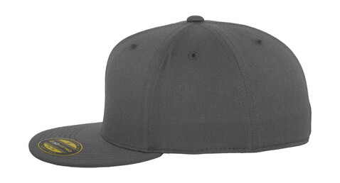 Flexfit Premium 210 Fitted, Heather Grey, S/M bedrucken, Art.-Nr. 309681231
