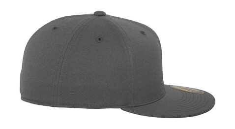 Flexfit Premium 210 Fitted, Heather Grey, S/M bedrucken, Art.-Nr. 309681231