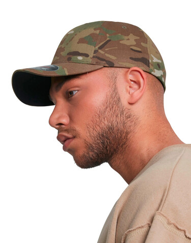 Flexfit Flexfit® Multicam® Cap, Multicam Black, S/M bedrucken, Art.-Nr. 312681111