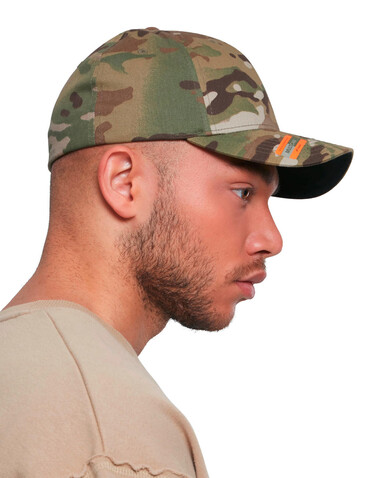 Flexfit Flexfit® Multicam® Cap, Multicam Black, S/M bedrucken, Art.-Nr. 312681111