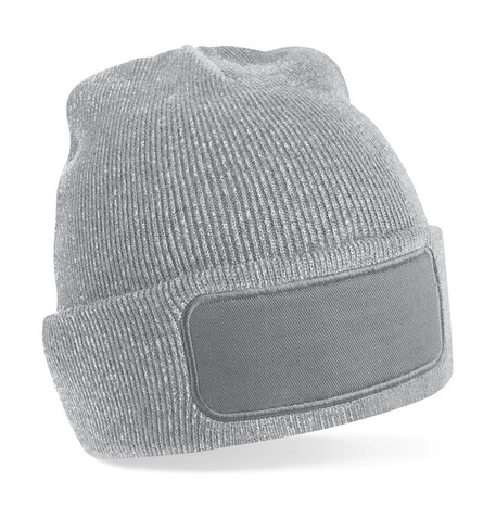 Beechfield Printers Beanie, Heather Grey, One Size bedrucken, Art.-Nr. 319691230