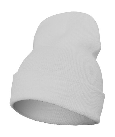 Flexfit Heavyweight Long Beanie, White Sand, One Size bedrucken, Art.-Nr. 320680020