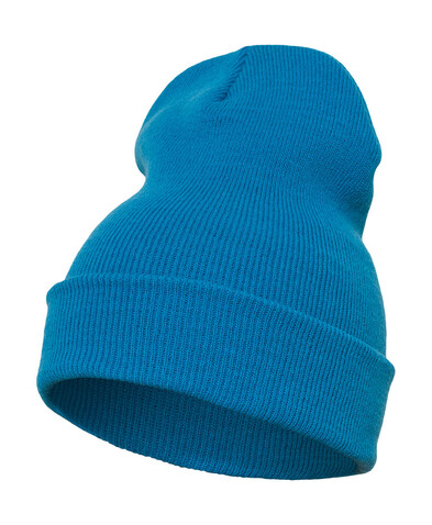 Flexfit Heavyweight Long Beanie, Carolina Blue, One Size bedrucken, Art.-Nr. 320683220