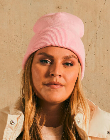 Flexfit Heavyweight Long Beanie, Blaze Orange, One Size bedrucken, Art.-Nr. 320684120