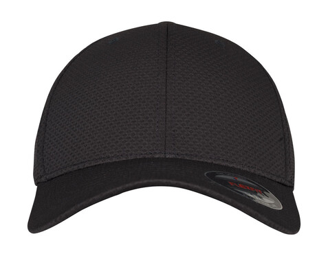 Flexfit Flexfit 3D Hexagon Jersey Cap, Black, L/XL bedrucken, Art.-Nr. 330681012