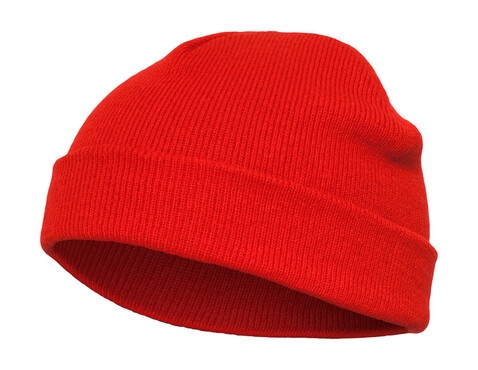 Flexfit Knit Beanie, Red, One Size bedrucken, Art.-Nr. 341684000