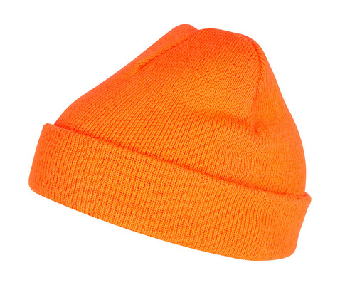 Flexfit Knit Beanie, Blaze Orange, One Size bedrucken, Art.-Nr. 341684120