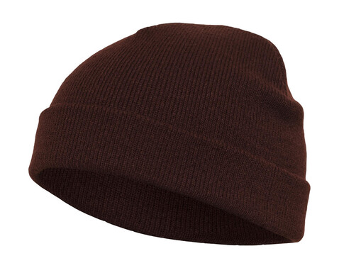 Flexfit Knit Beanie, Brown, One Size bedrucken, Art.-Nr. 341687000