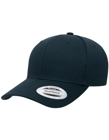 Flexfit Retro Cotton Blend Snapback, Black, One Size bedrucken, Art.-Nr. 347681010