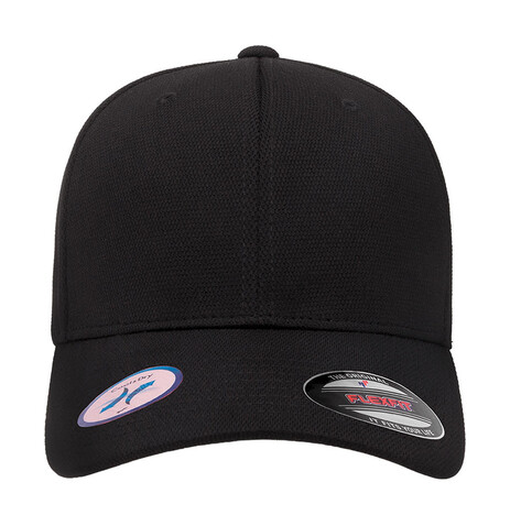 Flexfit Cool and Dry Sport Cap, Black, L/XL bedrucken, Art.-Nr. 349681012