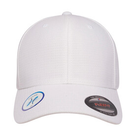Flexfit Cool and Dry Calocks Trikot Cap, White, S/M bedrucken, Art.-Nr. 350680001